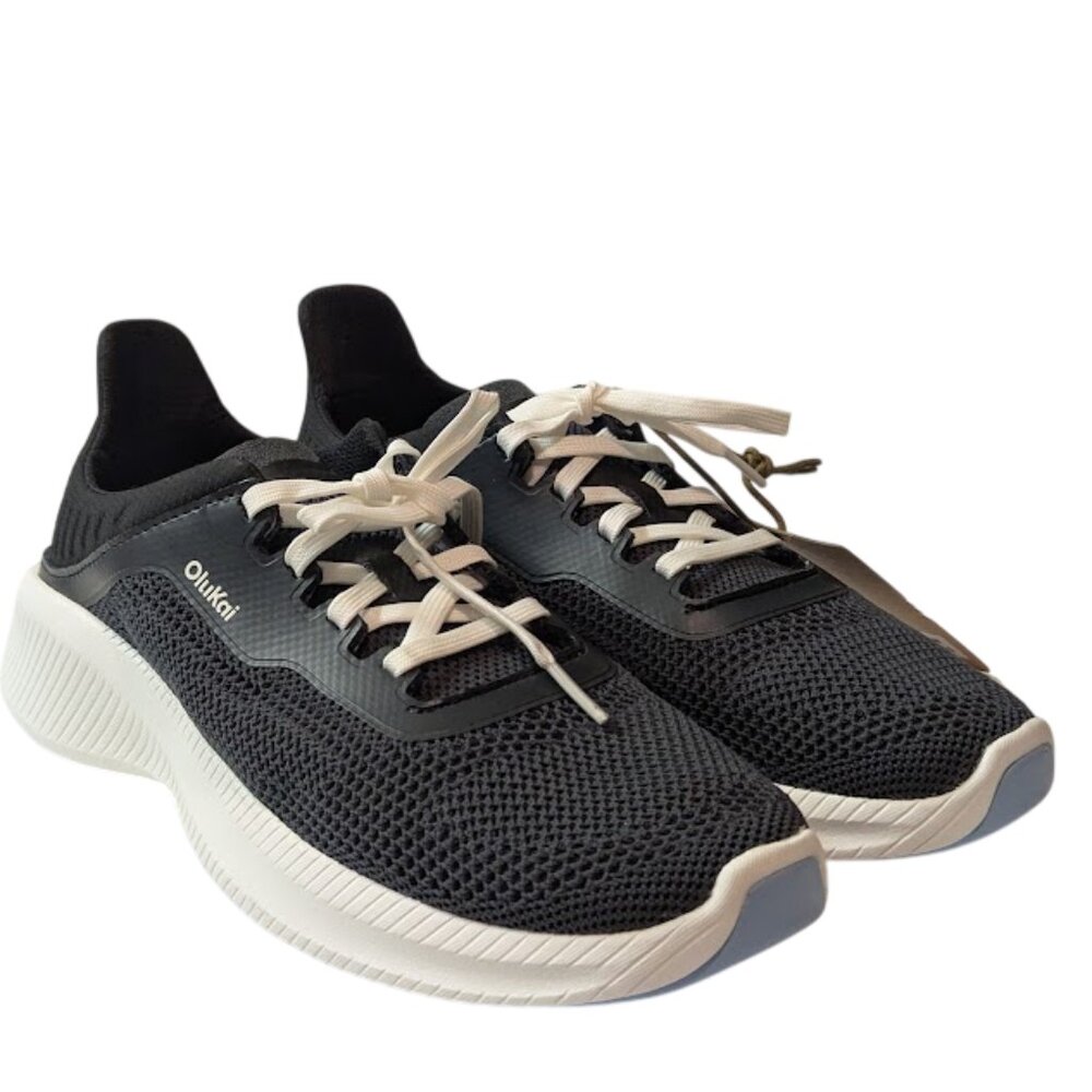 OluKai Women's Island Hopper Drop-in Heel Lava Rock Sneakers Size 8.5 New w/Tags